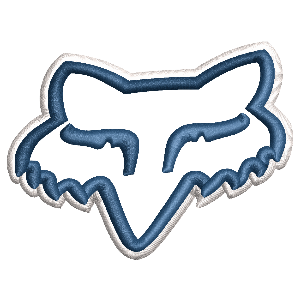 ChatGPT Image Oct 5, 2026, 02_14_24 PM - Copy Blue Fox Racing Hat 3D-PUFF | Cap Machine Embroidery File - Image 1
